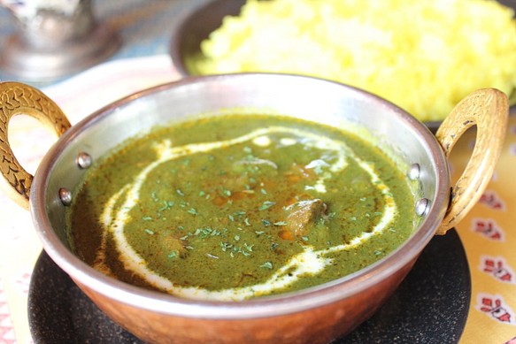 ビーフサグワラ　beef and spinach curry HALAL 1枚目の画像