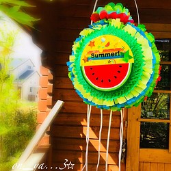 スイカ☆ピニャータ☆summer type piñata〜 1枚目の画像