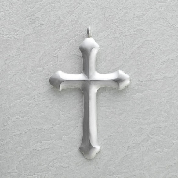 925純銀 大十文字 十字架墜飾 第1張的照片