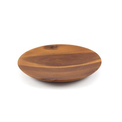 木製平盤Φ18 x H1.8〞 餐盤 水果盤 木盤 相思木 快速出貨 第1張的照片