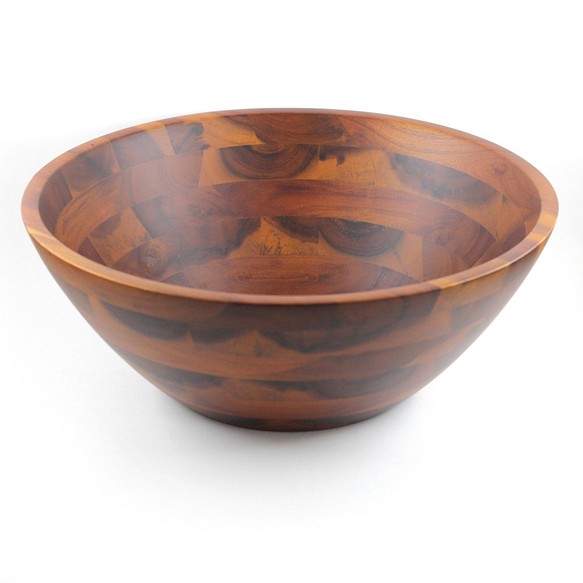 木製圓型沙拉碗Φ32.5 x H12.4〞 大木碗 分享餐 早午餐 餐廳 相思木 快速出貨 第1張的照片