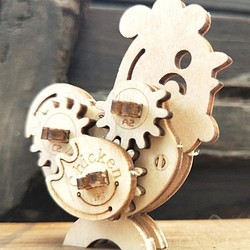 DIY動態木模-雞、木工手作、最佳送禮小物 第1張的照片