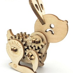 DIY動態木模-兔子、木工手作、最佳送禮小物 第1張的照片
