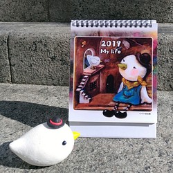 2019雀兒桌月曆(限量) 第1張的照片