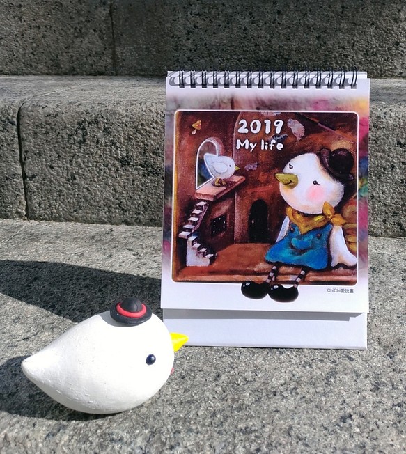 2019雀兒桌月曆(限量) 第1張的照片