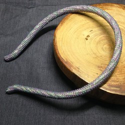 手工編織珠髮箍-玉潤珠圓 第1張的照片