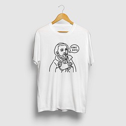 ザビエル 手遊び カニダヨ イラストtシャツ 文字あり 偉人 歴史 おもしろt Tシャツ カットソー Kj 通販 Creema クリーマ ハンドメイド 手作り クラフト作品の販売サイト