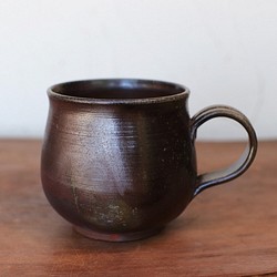 Bizen ware咖啡杯（大）c8-085 第1張的照片