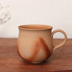 備前焼 コーヒーカップ(中)　c2-194 1枚目の画像