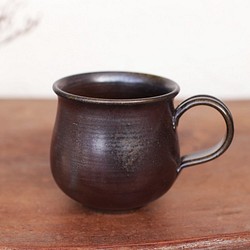 備前焼 コーヒーカップ(中)　c2-204 1枚目の画像