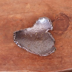 Bizen ware撕碎的盤子（寬度約12厘米）SR8-018 第1張的照片