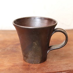 備前燒咖啡杯（大）c5-109 第1張的照片