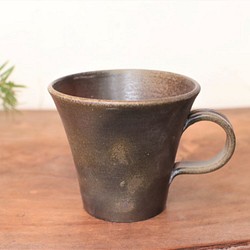 備前焼 コーヒーカップ(中)　c1-094 1枚目の画像