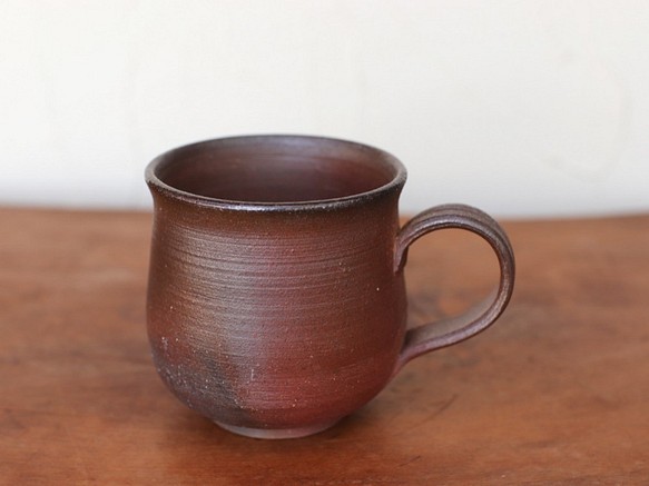 備前焼 コーヒーカップ(大)　c8-071 1枚目の画像