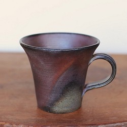 Bizen咖啡杯（中號）C1-075 第1張的照片
