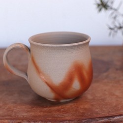 Bizen ware咖啡杯（中號）C2-181 第1張的照片