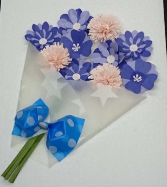花束のメッセージカード 157 カード レター 25 通販 Creema クリーマ ハンドメイド 手作り クラフト作品の販売サイト