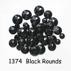【USAボタン】Black Rounds【FF1374】 1枚目の画像