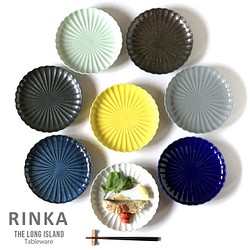 輪花 リンカ 花皿 22cm パスタ皿 カレー皿 食器 花型 8color R145 皿 プレート 窯元 ロングアイランド ライフスタイル 通販 Creema クリーマ ハンドメイド 手作り クラフト作品の販売サイト