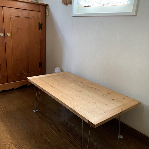 折りたたみテーブル/アウトドア用テーブル/ミニテーブル/アイアン風 
