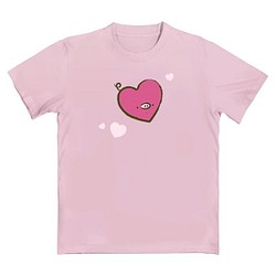 日本插畫家P:ggy-ハートブタ愛心小豬T恤淺粉紅 第1張的照片