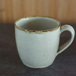 マグカップ（粉引） 1枚目の画像