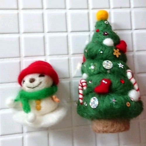 【お試し価格！】 クリスマス☆雪だるま&ひよこ おもちゃ/人形
