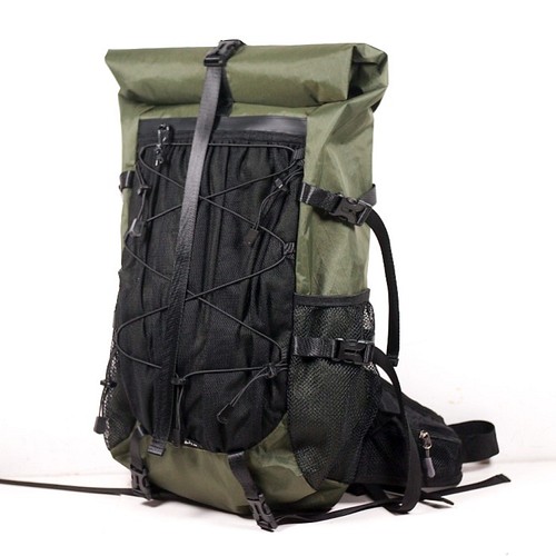 深緑色 X-Pac 超軽量登山バッグ 20L 30L 40L バークマウンテン55L