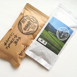 【無農薬・自然栽培】兵庫県仙霊茶　煎茶・ほうじ茶　60gｘ各１袋セット 1枚目の画像