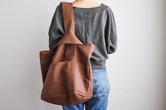 CLOUCHY SHOULDER BAG（コーヒー/ブラウン） chateauduroi.co