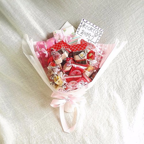 卒園式・ひな祭りの贈り物に♥お菓子の花束♥ブーケドドルチェ