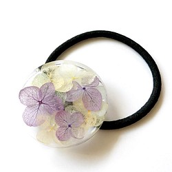 紫陽花のcircleヘアゴム sherbet color 1枚目の画像