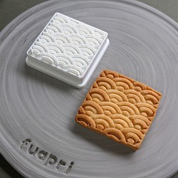 【日本伝統文様】青海波　クッキーカッター/クッキー型 1枚目の画像