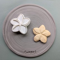 南国☆プルメリア　クッキーカッター/クッキー型 1枚目の画像