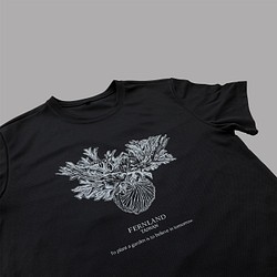 「蕨版 FERNLAND TAIWAN」機能型排汗衣 / T恤 / 蕨類植物 / 鹿角蕨 / 設計師版印聯名款 第2張的照片