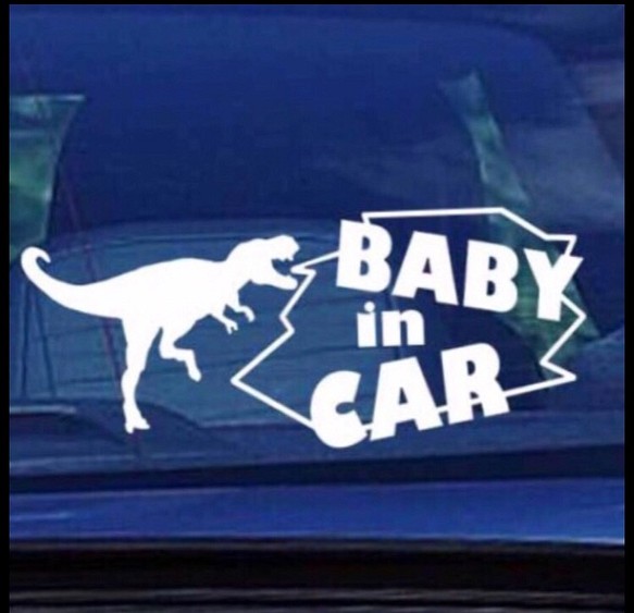ベビーインカー/BABY IN CAR テラノザウルス 1枚目の画像