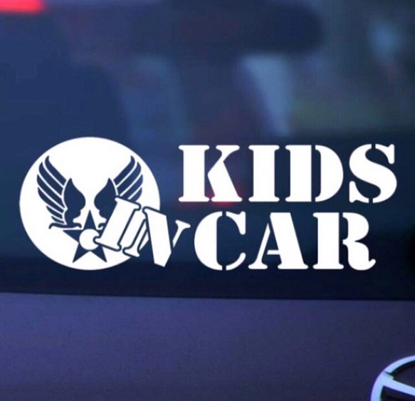 キッズインカー/KIDS IN CAR ウィングマーク 1枚目の画像