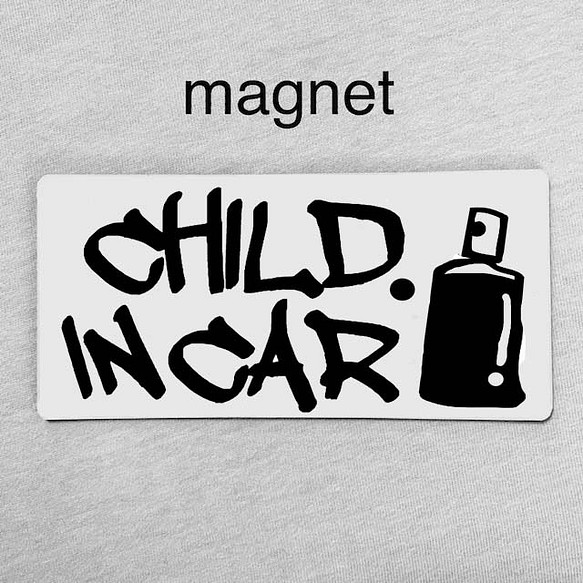 マグネット/チャイルドインカー グラフィティ ベビーインカー 1枚目の画像