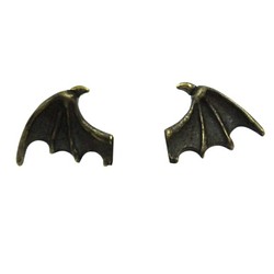 bat’ s wing　立体的なハットピン　真鍮製　ANTIQE 1枚目の画像