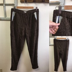 促銷價★柔軟針織❤️條紋口袋茶針織房穿褲（尺碼免費M~L） 第1張的照片