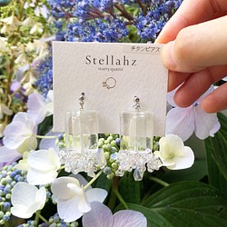 Stella quartz ピアス / イヤリング 1枚目の画像