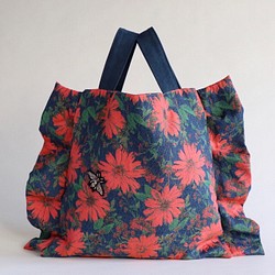 flower frill bag (pink) 1枚目の画像