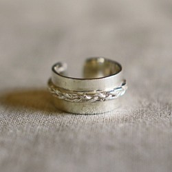 Braid silver ring (三つ編み) 1枚目の画像