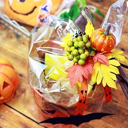 ハロウィン　かぼちゃの無添加ドーナツハロウィン缶ギフト 1枚目の画像