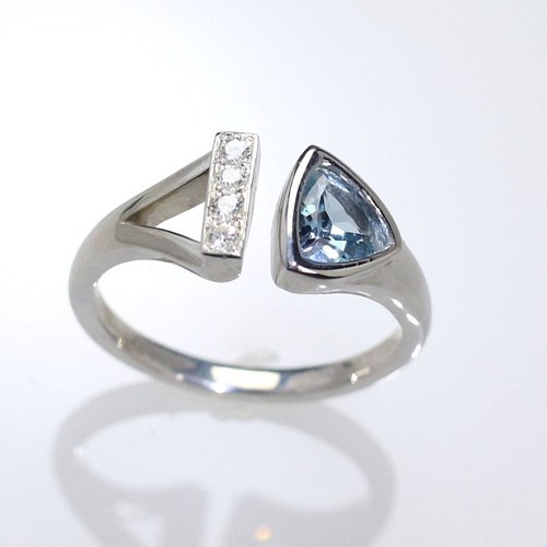 Triangular Prismatic Ring / SV925 指輪・リング _r_a_z_a_ 通販