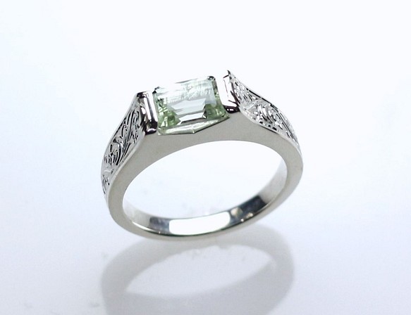 色移り有り 豪華☆Pt900 ダイアモンド 1.03ct フラワーモチーフリング