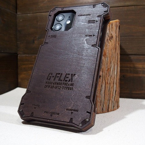 Iphone12 12pro ウッドケース ウッドケース ハンドメイド かっこいい 木製 木のケース Iphoneケース カバー G Flex 通販 Creema クリーマ ハンドメイド 手作り クラフト作品の販売サイト