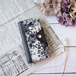 [黑玫瑰] iPhoneX◆友和筆記本型手機殼 第1張的照片
