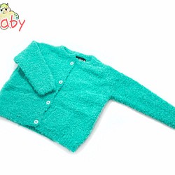 羊駝毛針織&#39;棒棒糖&#39;尺寸：寶寶1顏色：翠綠色 第1張的照片