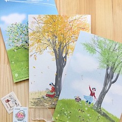 樹の下にて．．．　　シークレットカード 3枚入り 1枚目の画像